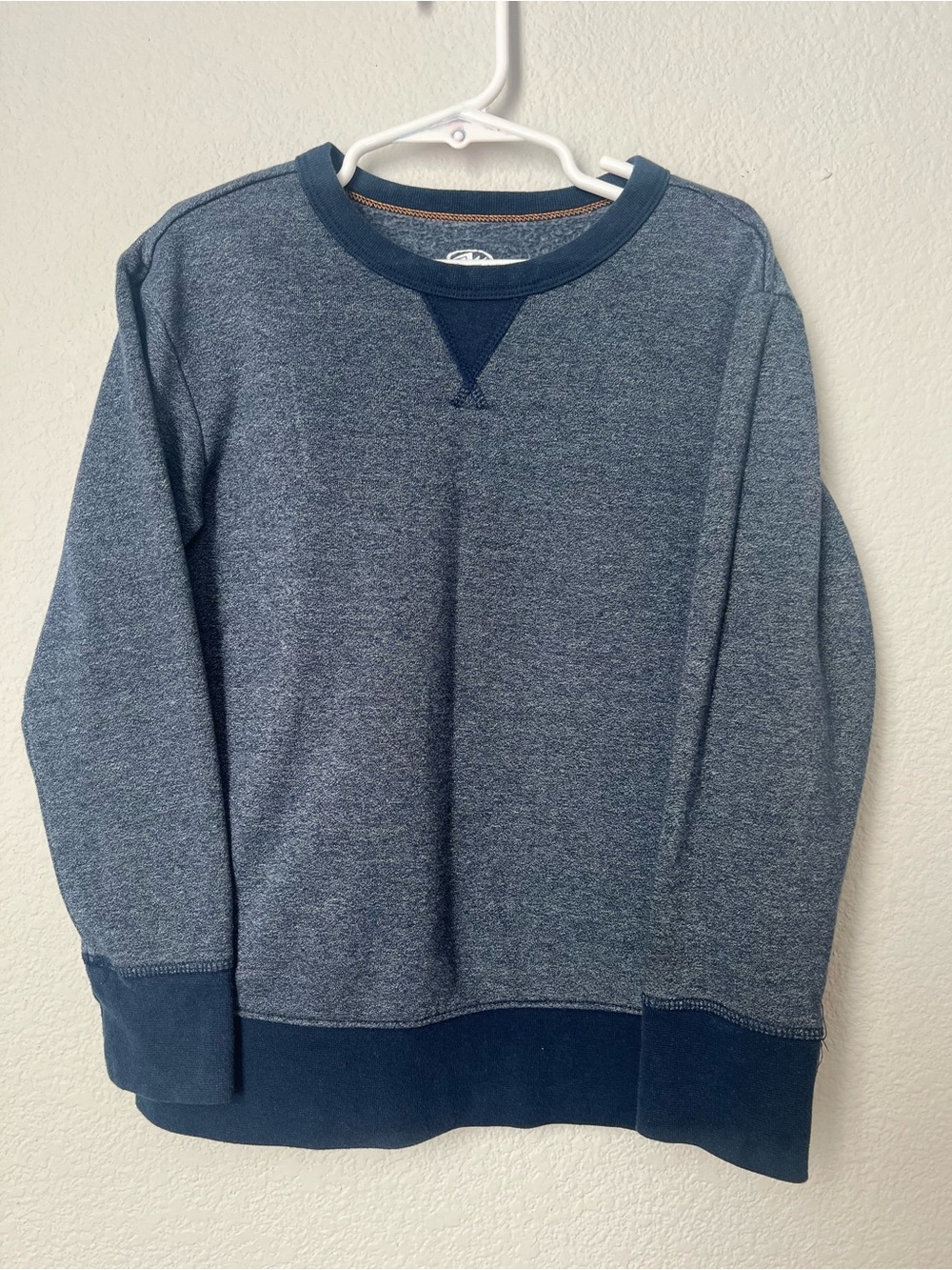 Athletic Works Boys' Blue Crewneck Sweatshirt Size Small 6/7